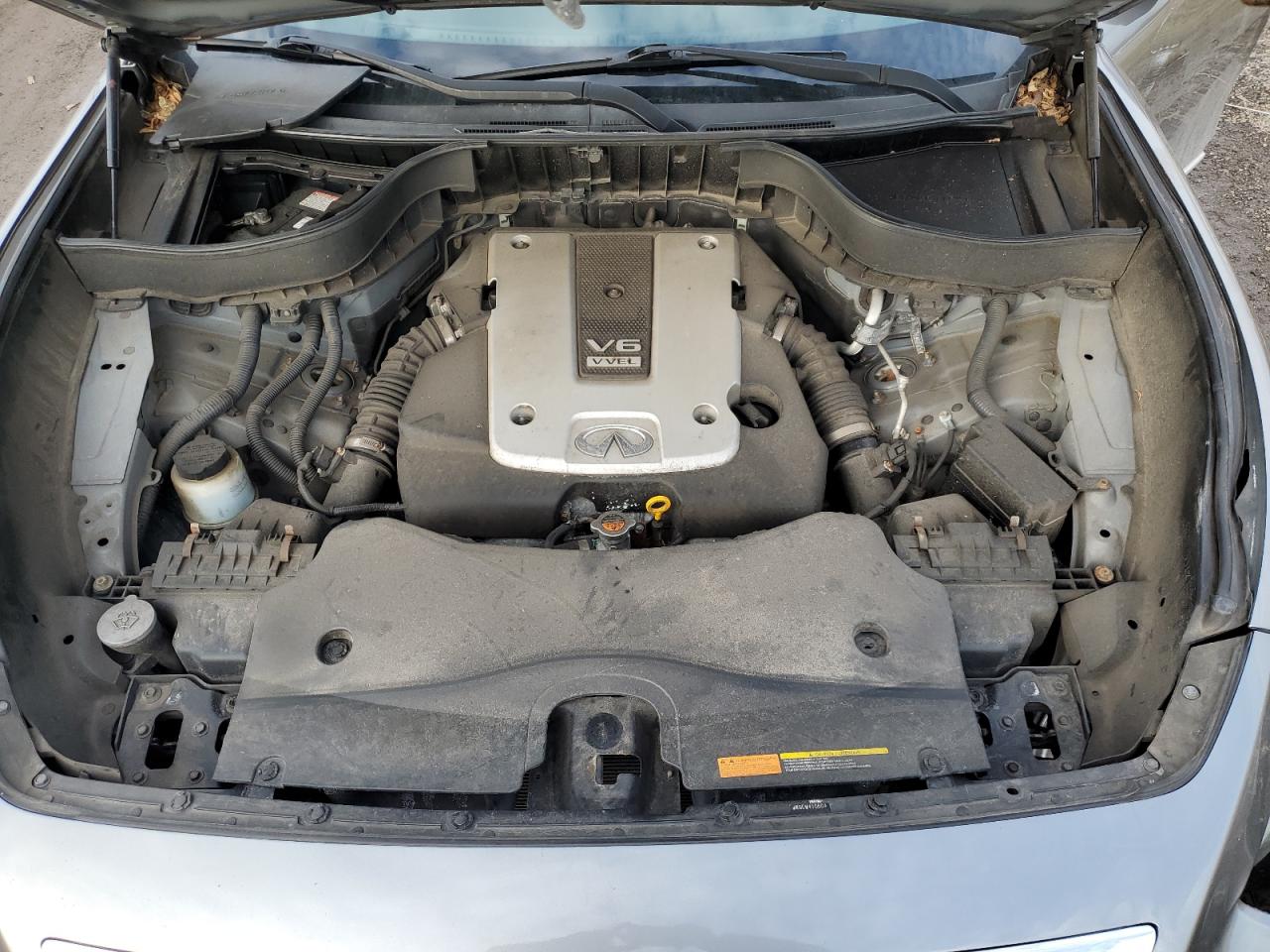 2014 Infiniti QX70 VIN JN8CS1MW9EM410604 Copart auction photo, front end / rear end damage thumbnail 12