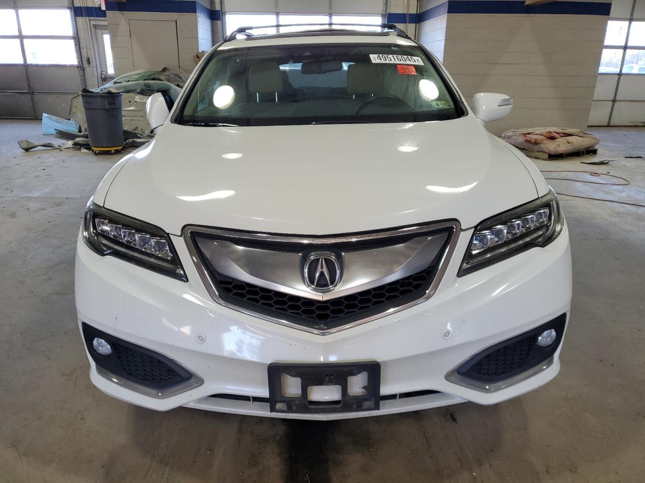 2017 Acura RDX VIN 5J8TB3H71HL021543 Copart auction photo, side / top/roof damage thumbnail 5