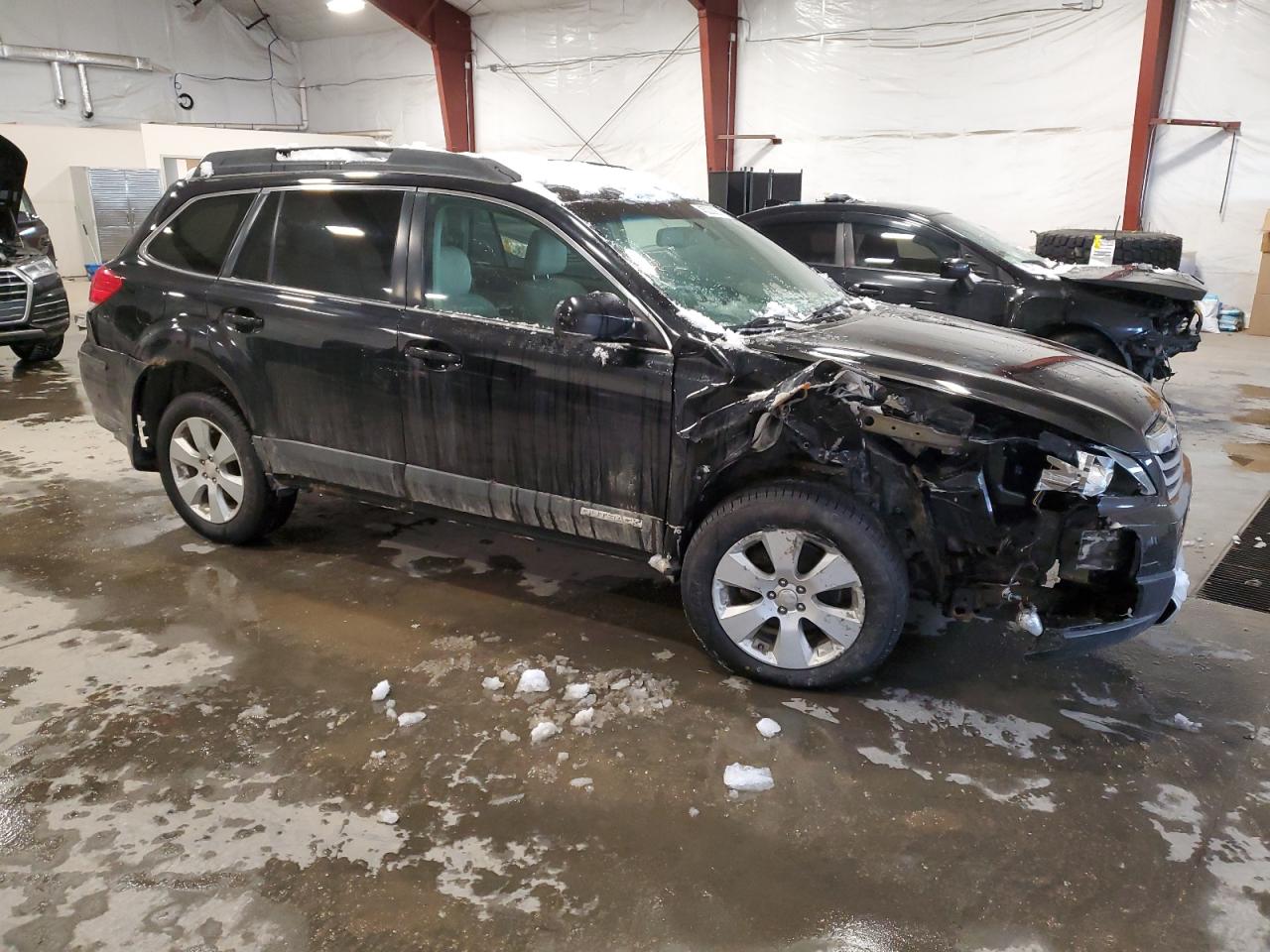 2010 Subaru Outback VIN 4S4BRBGC2A3330020 Copart auction photo, front end damage thumbnail 4