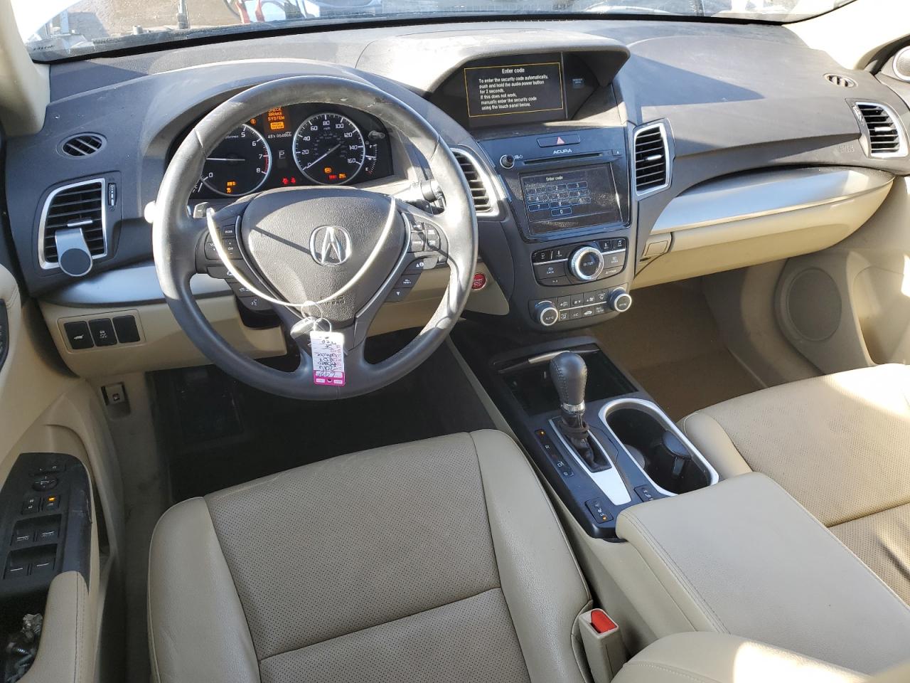 2016 Acura RDX VIN 5J8TB4H55GL015943 Copart auction photo, front end damage thumbnail 8