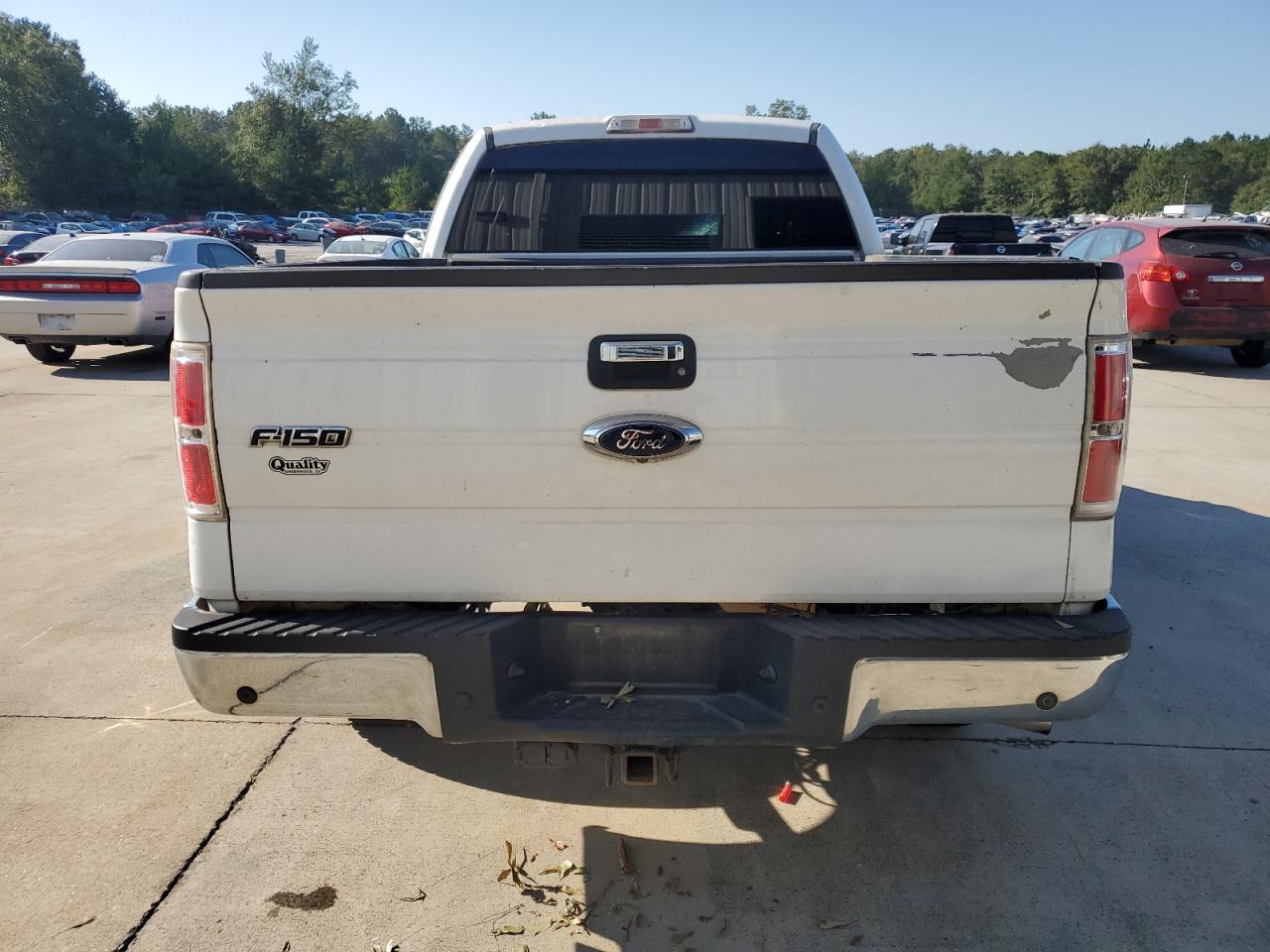 2014 Ford F-150 VIN 1FTFW1ET7EKF77184 Copart auction photo, top/roof / front end damage thumbnail 6