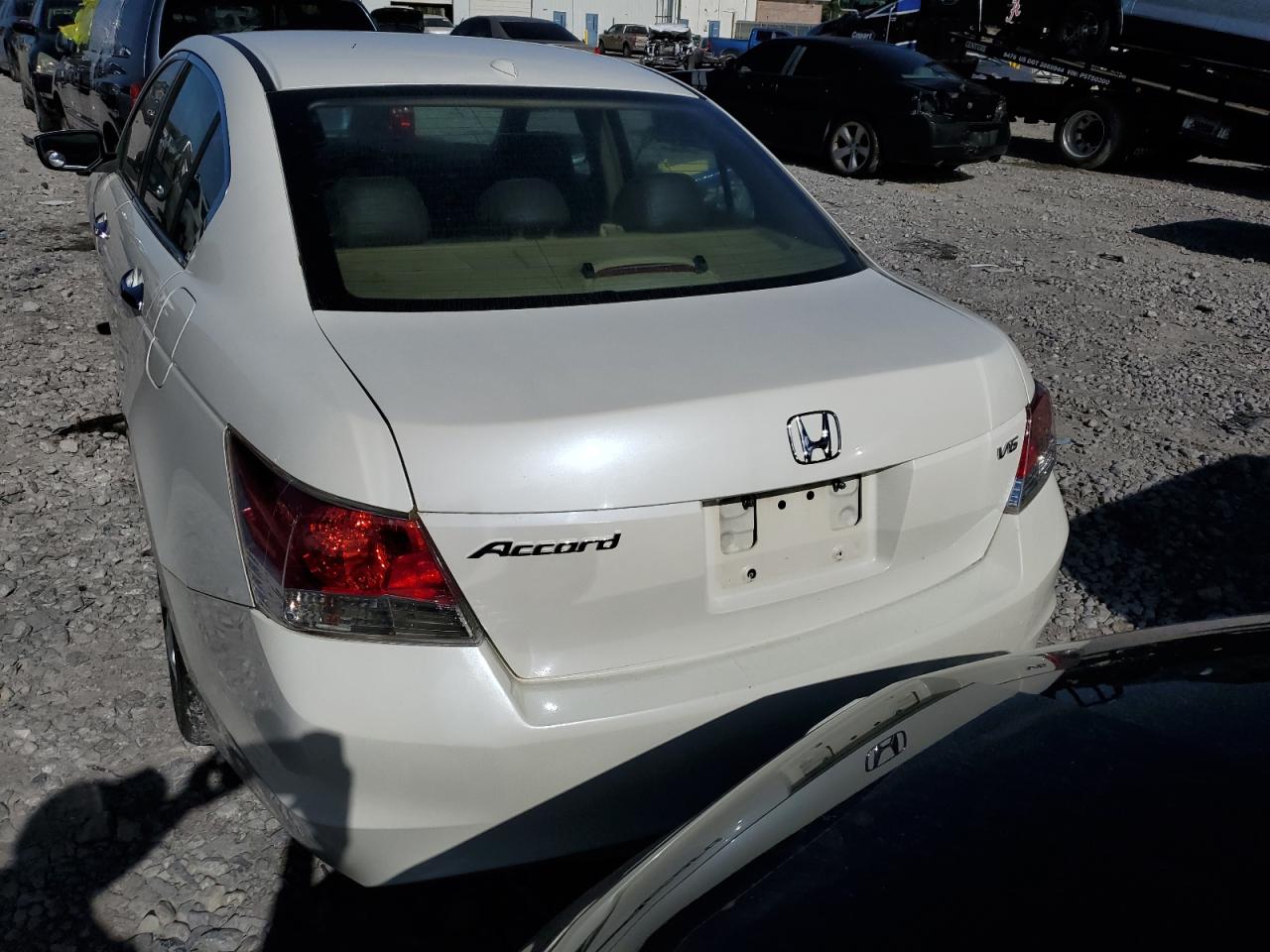 2009 Honda Accord VIN 1HGCP36889A027267 Copart auction photo, rear end damage thumbnail 6