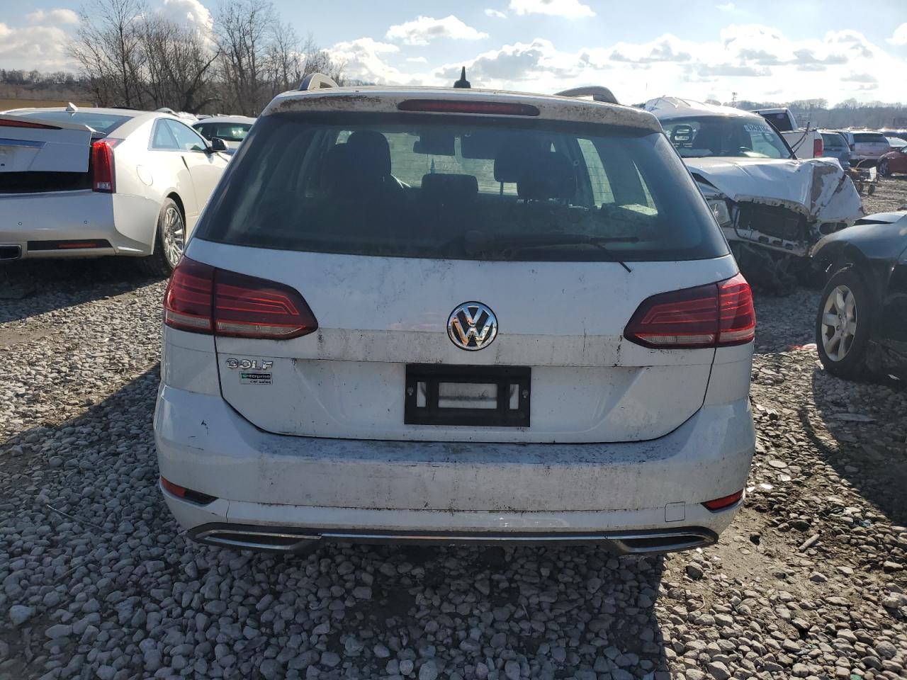 2019 Volkswagen Golf VIN 3VWY57AU1KM510837 Copart auction photo, front end damage thumbnail 6