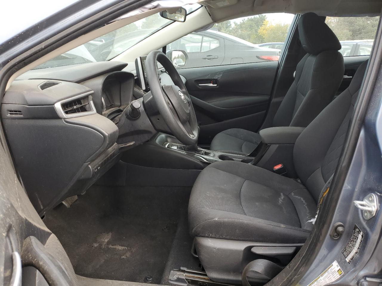 2021 Toyota Corolla VIN 5YFEPMAE2MP265842 Copart auction photo, side / front end damage thumbnail 7