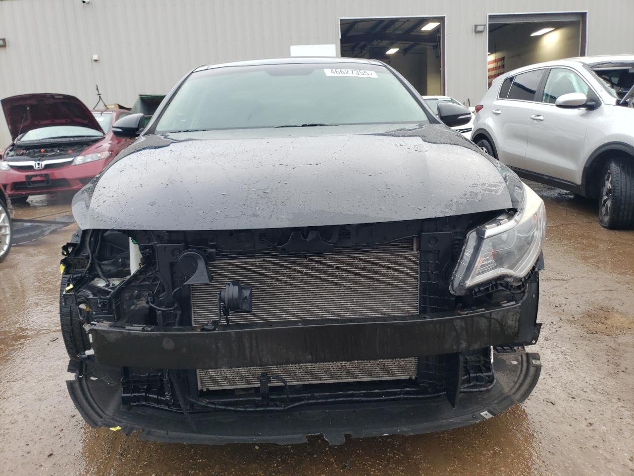 2018 KIA Optima VIN 5XXGU4L3XJG201341 Copart auction photo, front end damage thumbnail 5