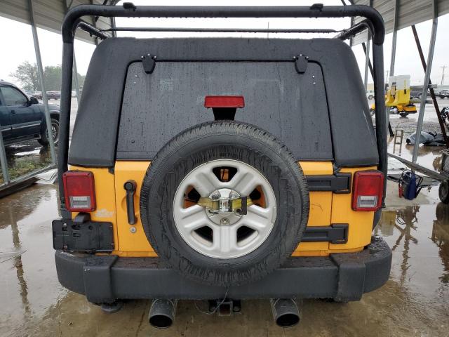 2012 Jeep Wrangler VIN 1C4AJWAG6CL247929 Copart auction photo, front end / side damage thumbnail 6