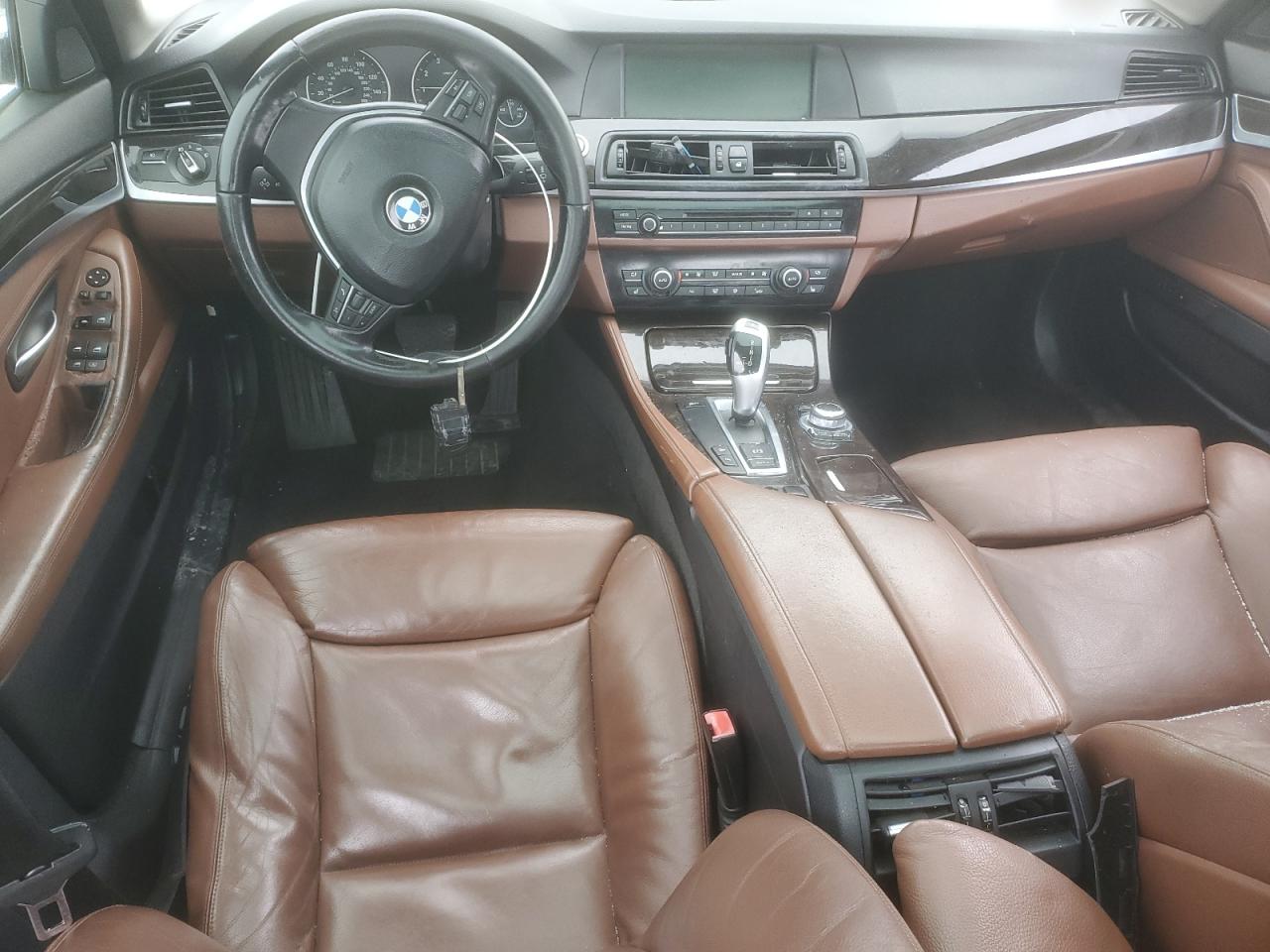 2011 BMW 5er VIN WBAFU7C58BC780519 Copart auction photo, rear end damage thumbnail 8