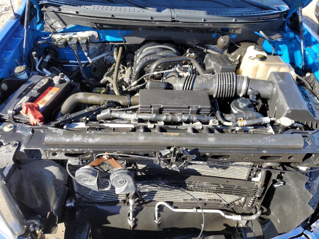 2009 Ford F-150 VIN 1FTRW12869FA37160 Copart auction photo, front end damage thumbnail 11