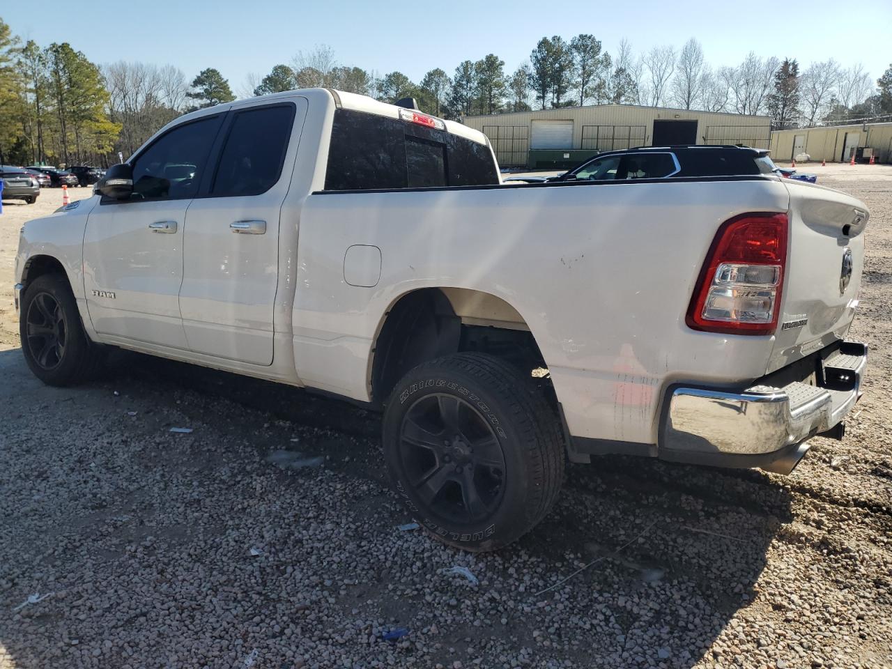 2020 RAM 1500 VIN 1C6SRFBT3LN281637 Copart auction photo, side damage thumbnail 2