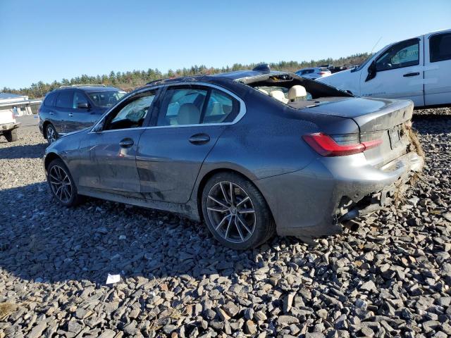 2022 BMW 3er VIN 3MW5R7J02N8C24612 Copart auction photo, rollover / all over damage thumbnail 2