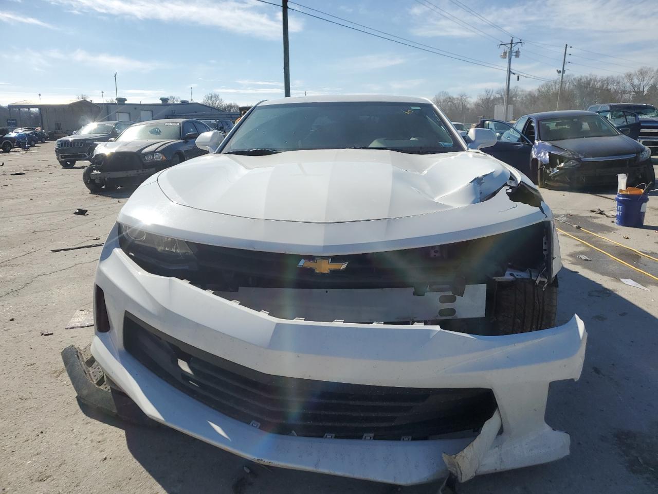 2017 Chevrolet Camaro VIN 1G1FB1RS0H0209824 Copart auction photo, side / front end damage thumbnail 5