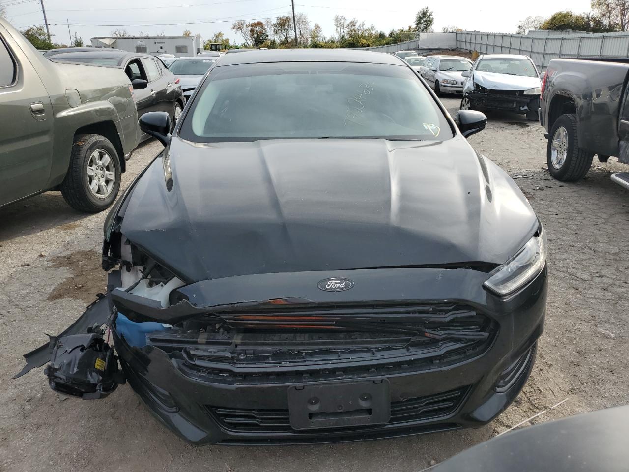2013 Ford Fusion VIN 3FA6P0H77DR155311 Copart auction photo, front end damage thumbnail 5