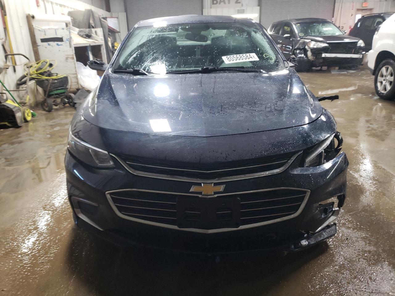 2018 Chevrolet Malibu VIN 1G1ZD5ST7JF127982 Copart auction photo, front end / side damage thumbnail 5