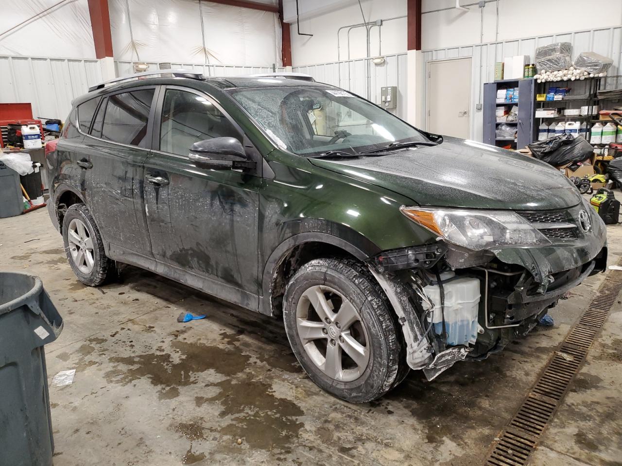 2013 Toyota RAV 4 VIN JTMRFREV6DD039172 Copart auction photo, front end damage thumbnail 4
