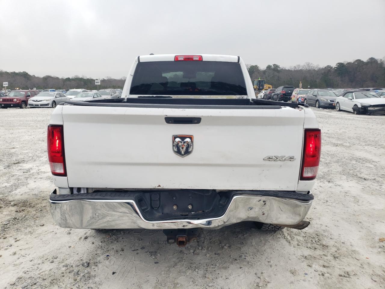 2016 RAM 1500 VIN 1C6RR7FTXGS192346 Copart auction photo, rear end / front end damage thumbnail 6