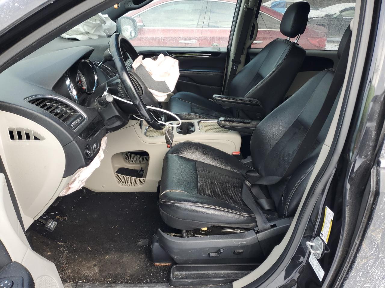 2014 Dodge Caravan VIN 2C4RDGBG8ER305791 Copart auction photo, front end / rear end damage thumbnail 7