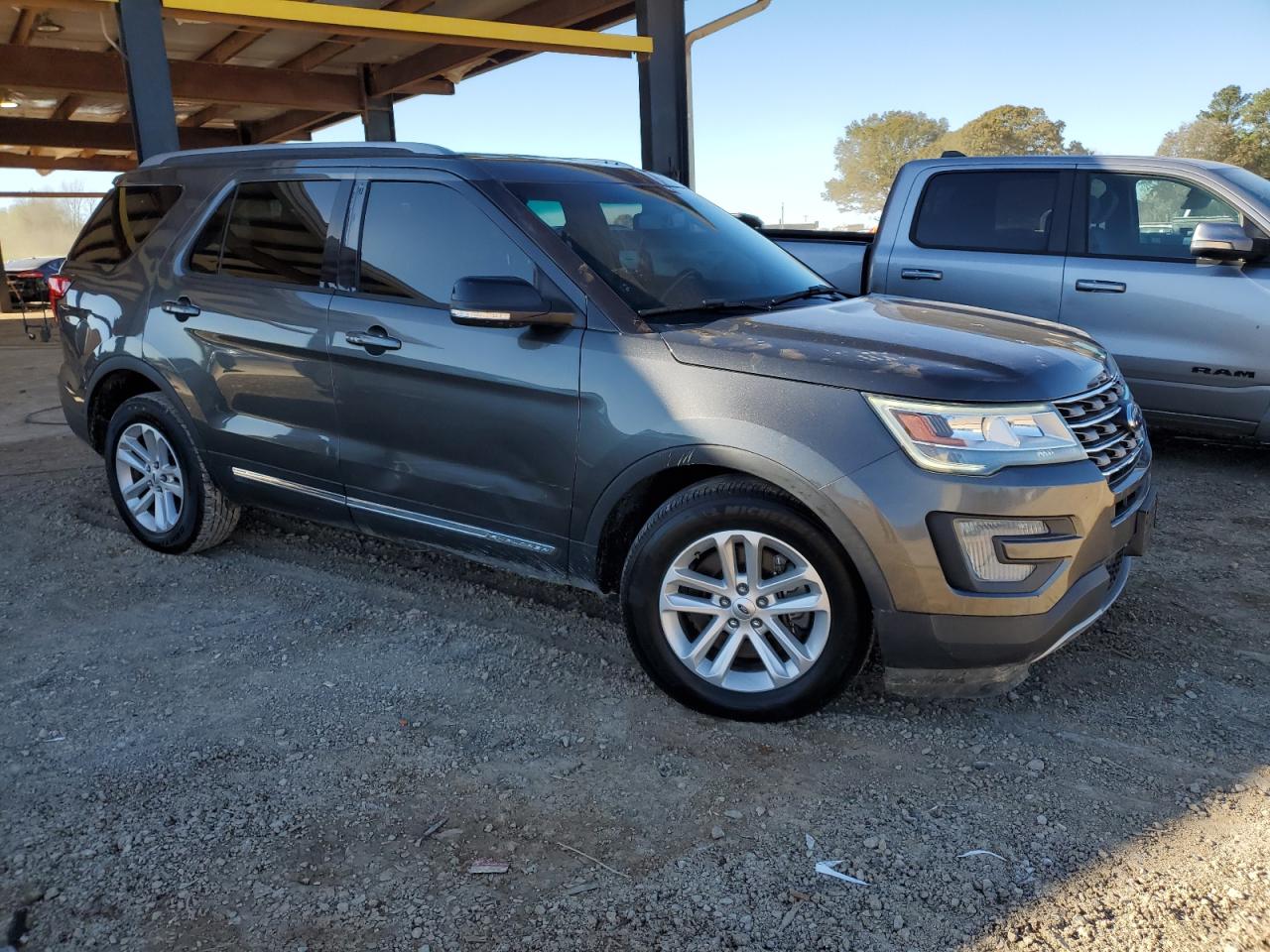 2016 Ford Explorer VIN 1FM5K7DH3GGB84050 Copart auction photo, side damage thumbnail 4