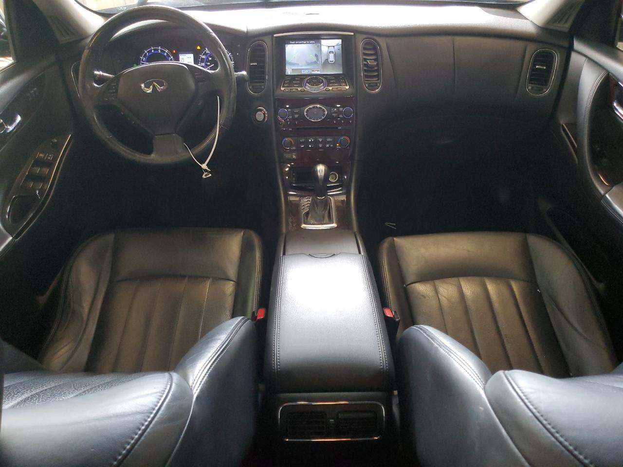 2012 Infiniti EX VIN JN1AJ0HR8CM451262 Copart auction photo, front end damage thumbnail 8