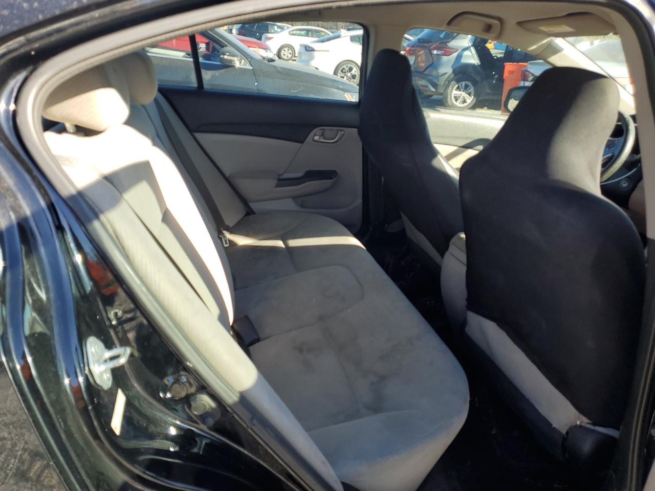 2013 Honda Civic VIN 19XFB2F58DE030363 Copart auction photo, front end / side damage thumbnail 10
