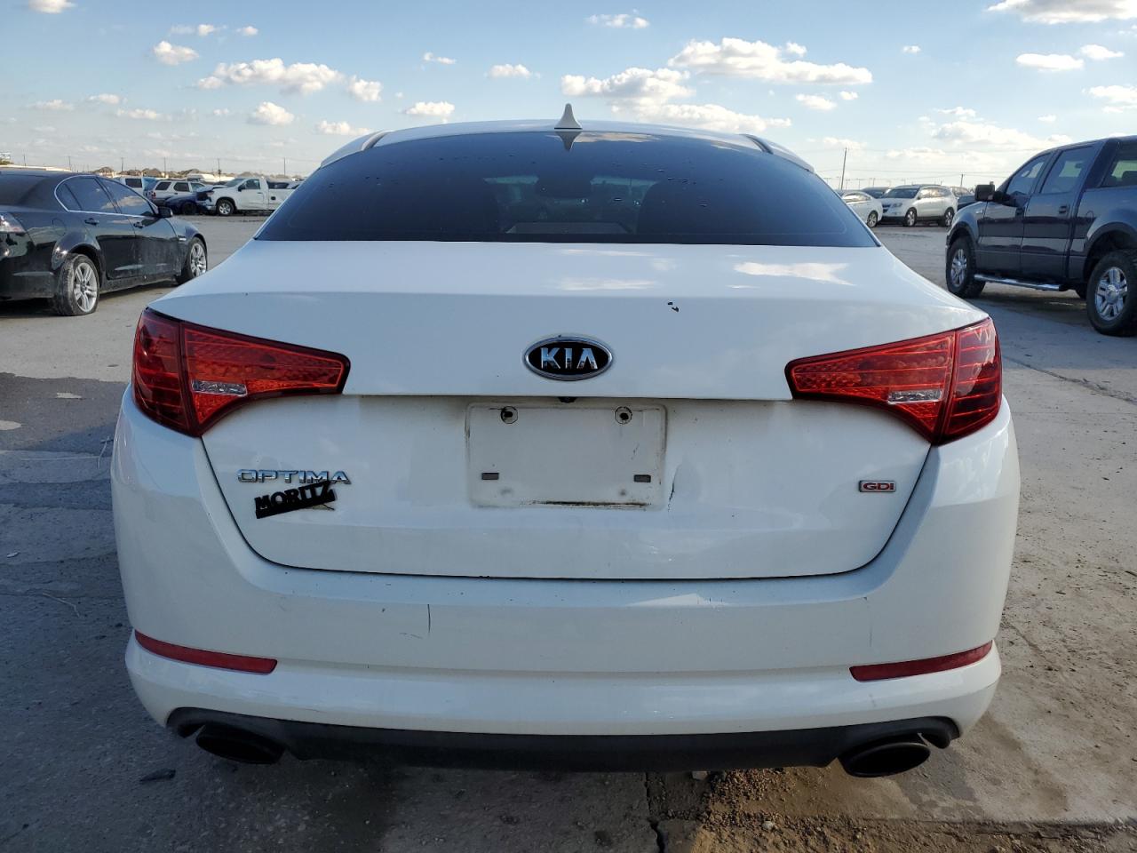 2012 KIA Optima VIN 5XXGM4A70CG030298 Copart auction photo, front end / minor dent/scratches damage thumbnail 6