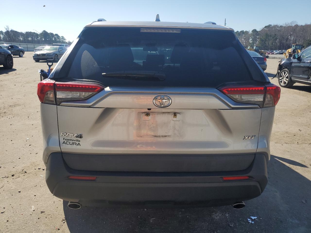 2019 Toyota RAV 4 VIN JTMC1RFV6KD014255 Copart auction photo, side damage thumbnail 6