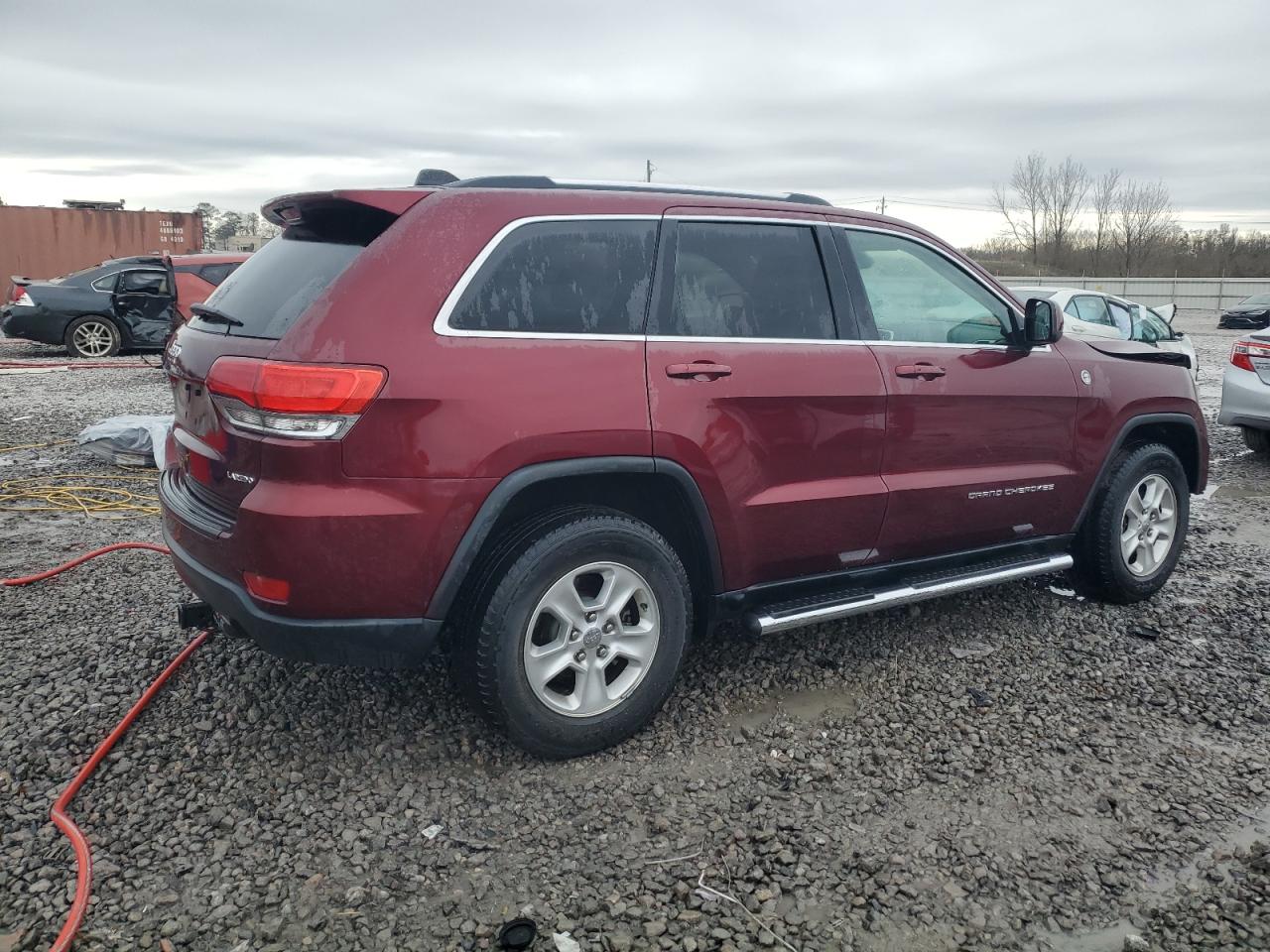 2016 Jeep Grand Cherokee VIN 1C4RJFAG4GC359878 Copart auction photo, front end damage thumbnail 3