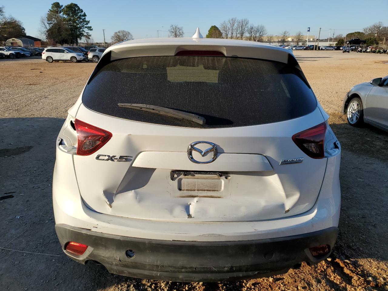 2016 Mazda CX-5 VIN JM3KE2DY3G0853550 Copart auction photo, rear end / front end damage thumbnail 6