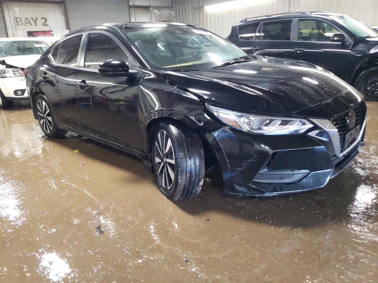 2022 Nissan Sentra VIN 3N1AB8CV9NY312581 Copart auction photo, front end damage thumbnail 4