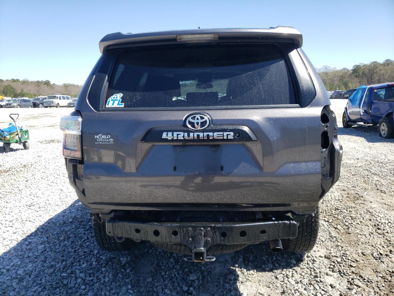 2019 Toyota 4Runner VIN JTEBU5JR2K5634435 Copart auction photo, rear end damage thumbnail 6