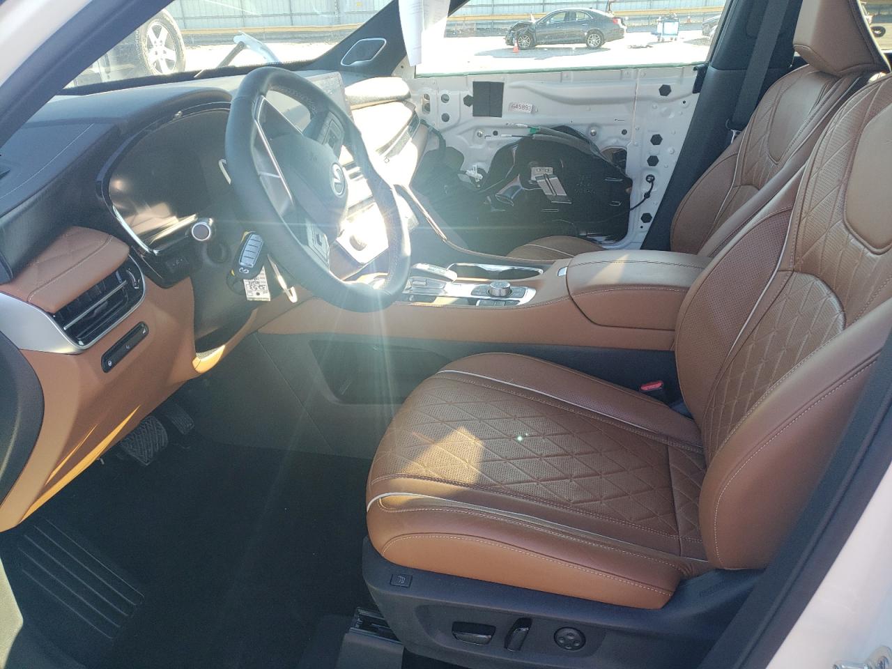 2024 Infiniti QX60 VIN 5N1DL1HU0RC350855 Copart auction photo, front end damage thumbnail 7