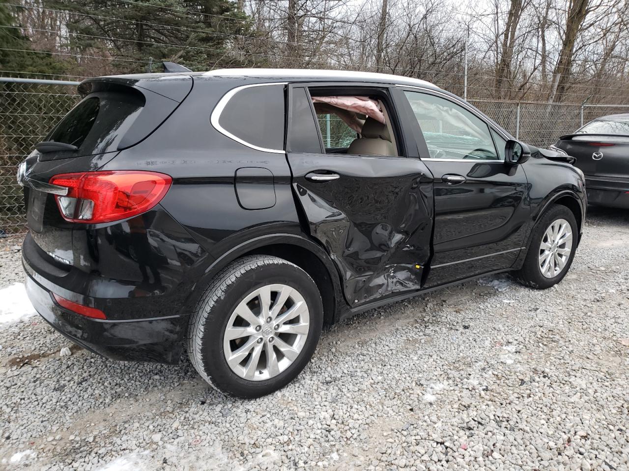 2017 Buick Envision VIN LRBFXBSA8HD008440 Copart auction photo, rollover damage thumbnail 3