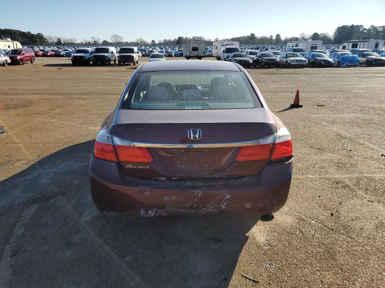 2013 Honda Accord VIN 1HGCR2F36DA266835 Copart auction photo, rear end damage thumbnail 6