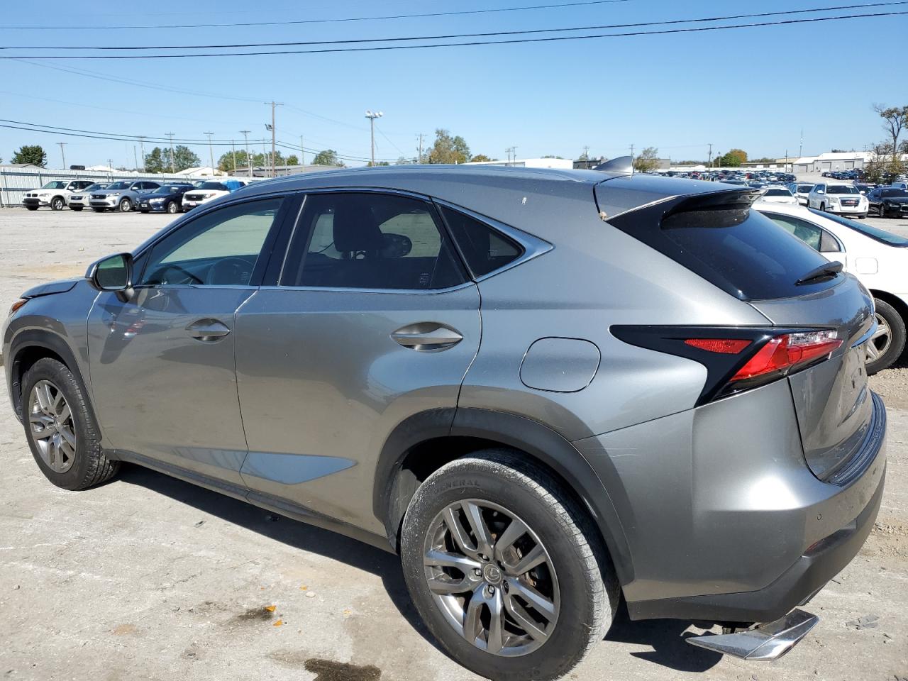 2016 Lexus NX VIN JTJBARBZ0G2049877 Copart auction photo, front end damage thumbnail 2