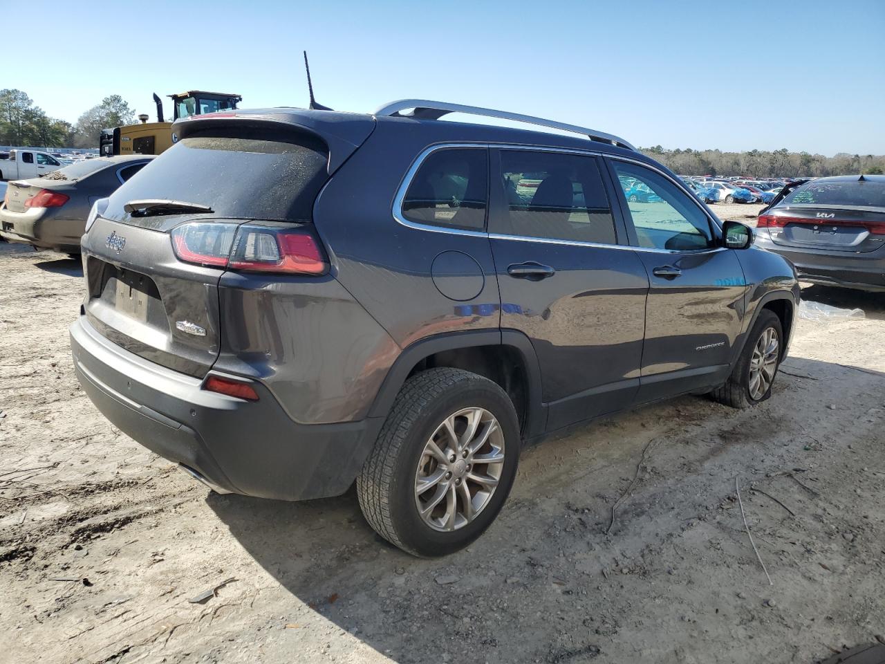 2021 Jeep Grand Cherokee VIN 1C4PJLMX2MD226981 Copart auction photo, side / front end damage thumbnail 3