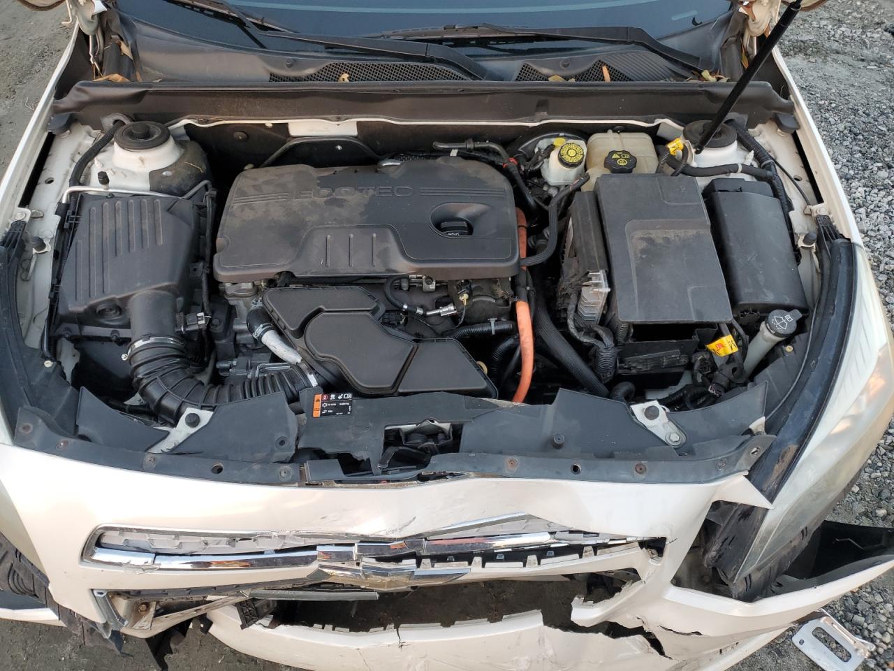 2013 Chevrolet Malibu VIN 1G11F5RR1DF102792 Copart auction photo, front end / side damage thumbnail 11