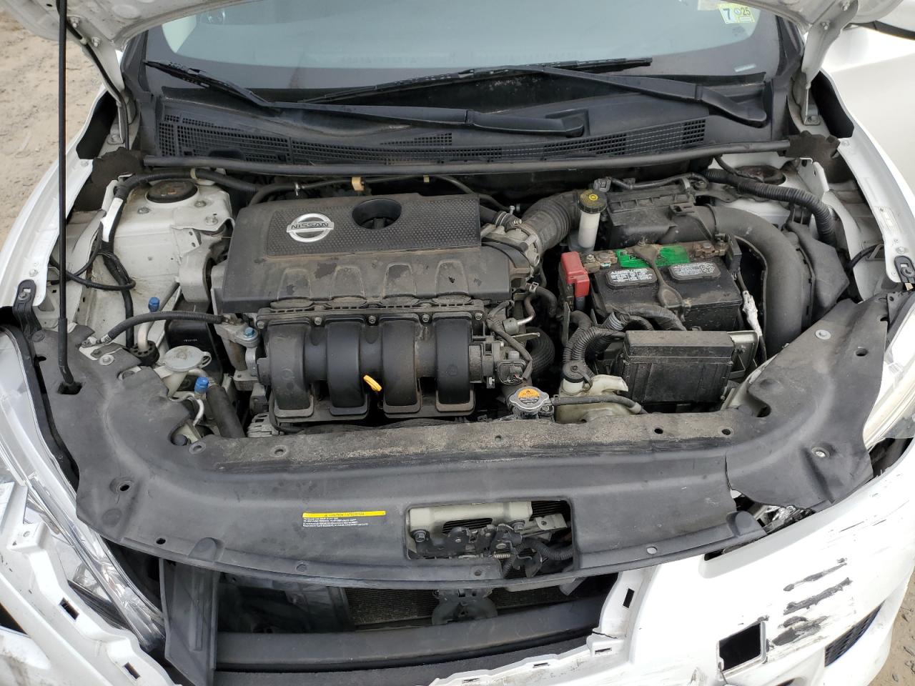 2013 Nissan Sentra VIN 3N1AB7AP5DL650473 Copart auction photo, front end damage thumbnail 11