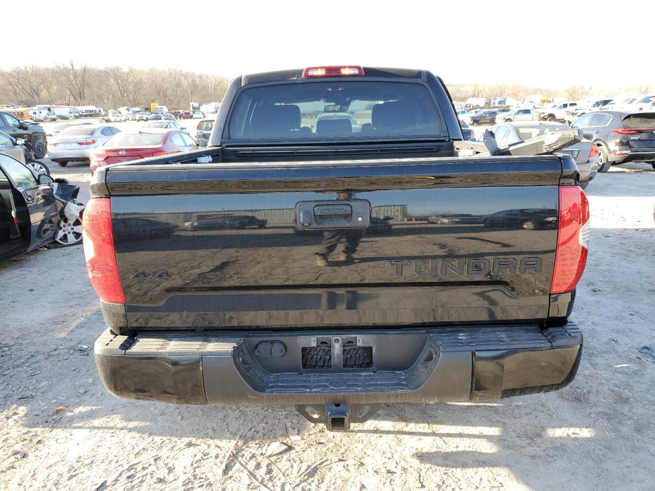 2019 Toyota Tundra VIN 5TFDY5F16KX864262 Copart auction photo, side damage thumbnail 6