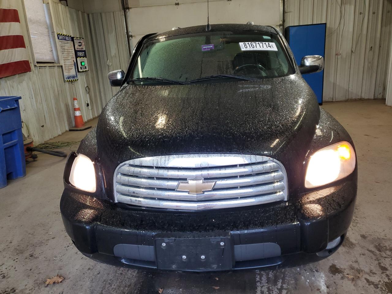 2010 Chevrolet HHR VIN 3GNBACDVXAS553608 Copart auction photo, front end / side damage thumbnail 5
