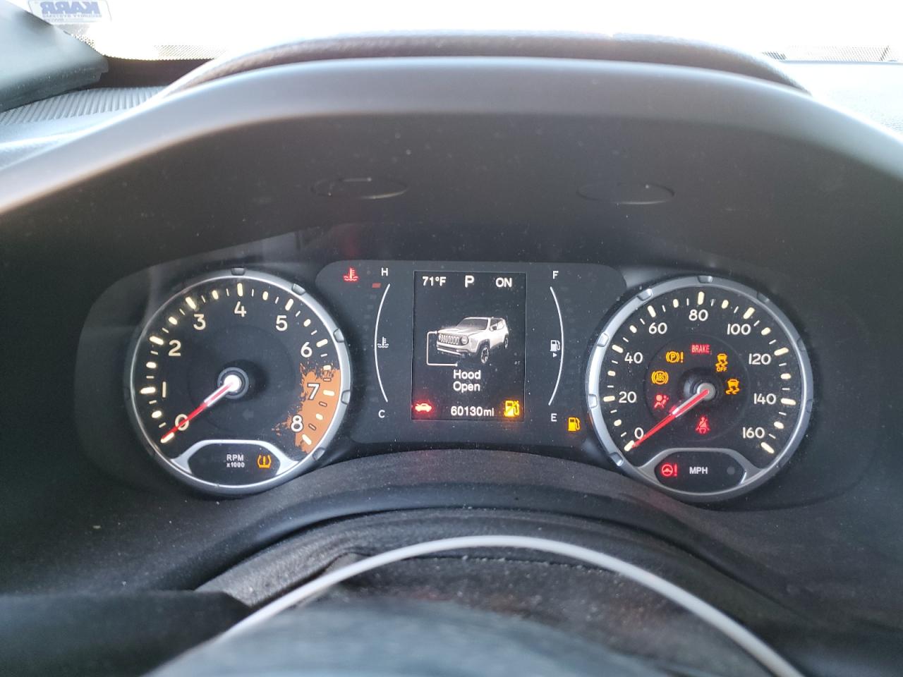 2018 Jeep Renegade VIN ZACCJBAB4JPH40684 Copart auction photo, side damage thumbnail 9