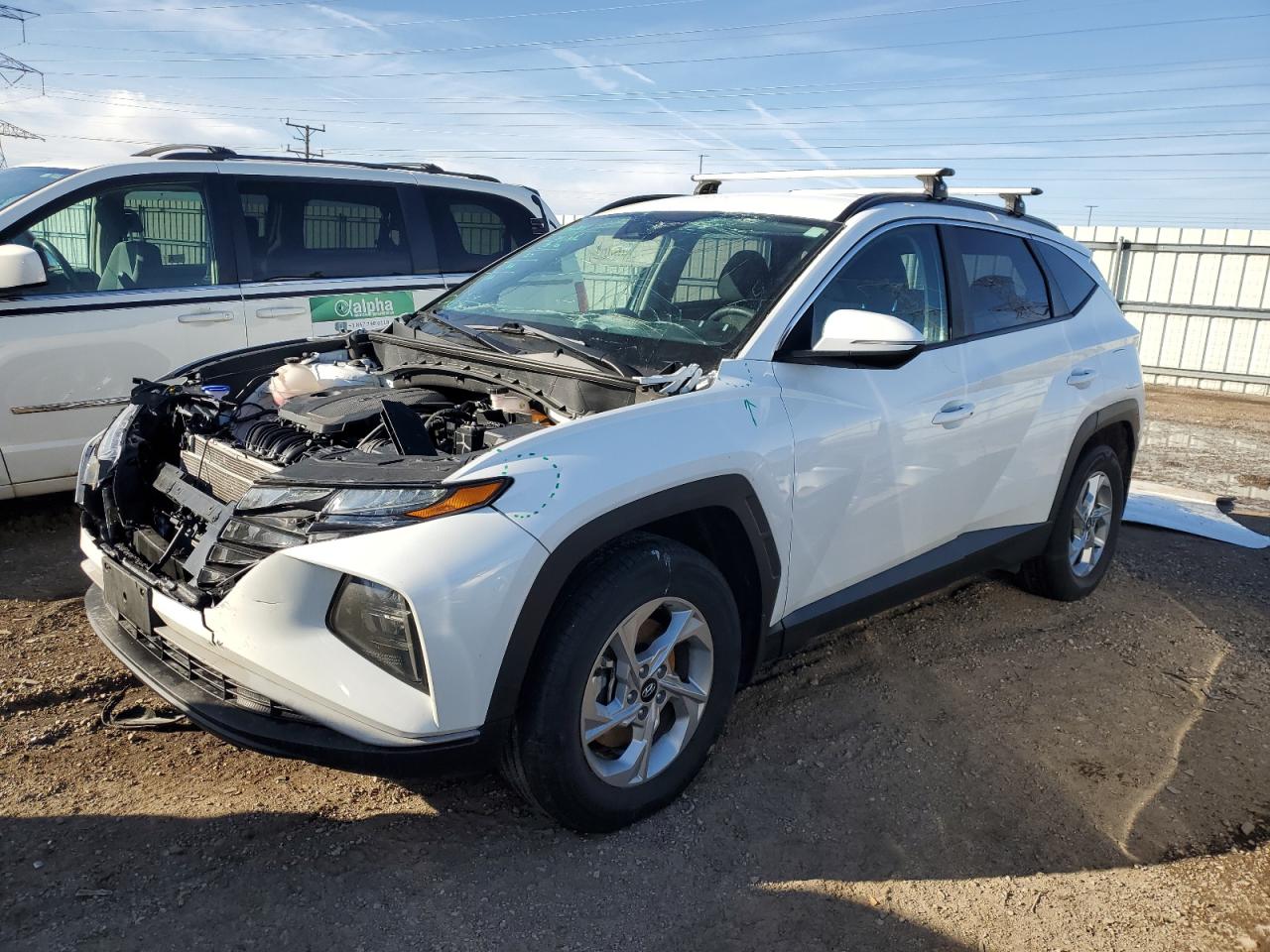 2022 Hyundai Tucson VIN 5NMJBCAEXNH047280