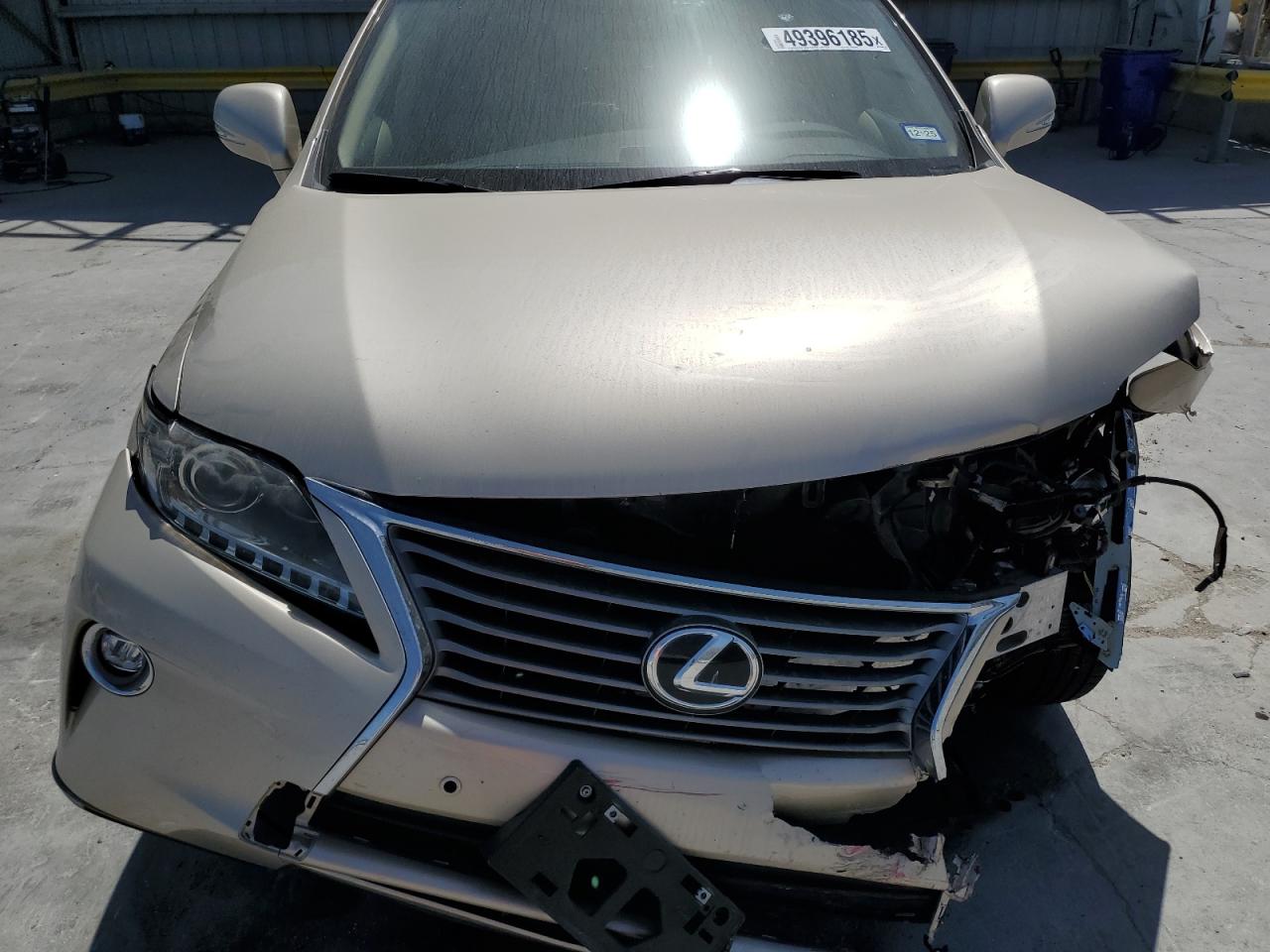 2015 Lexus RX VIN 2T2ZK1BA1FC174618 Copart auction photo, front end damage thumbnail 12