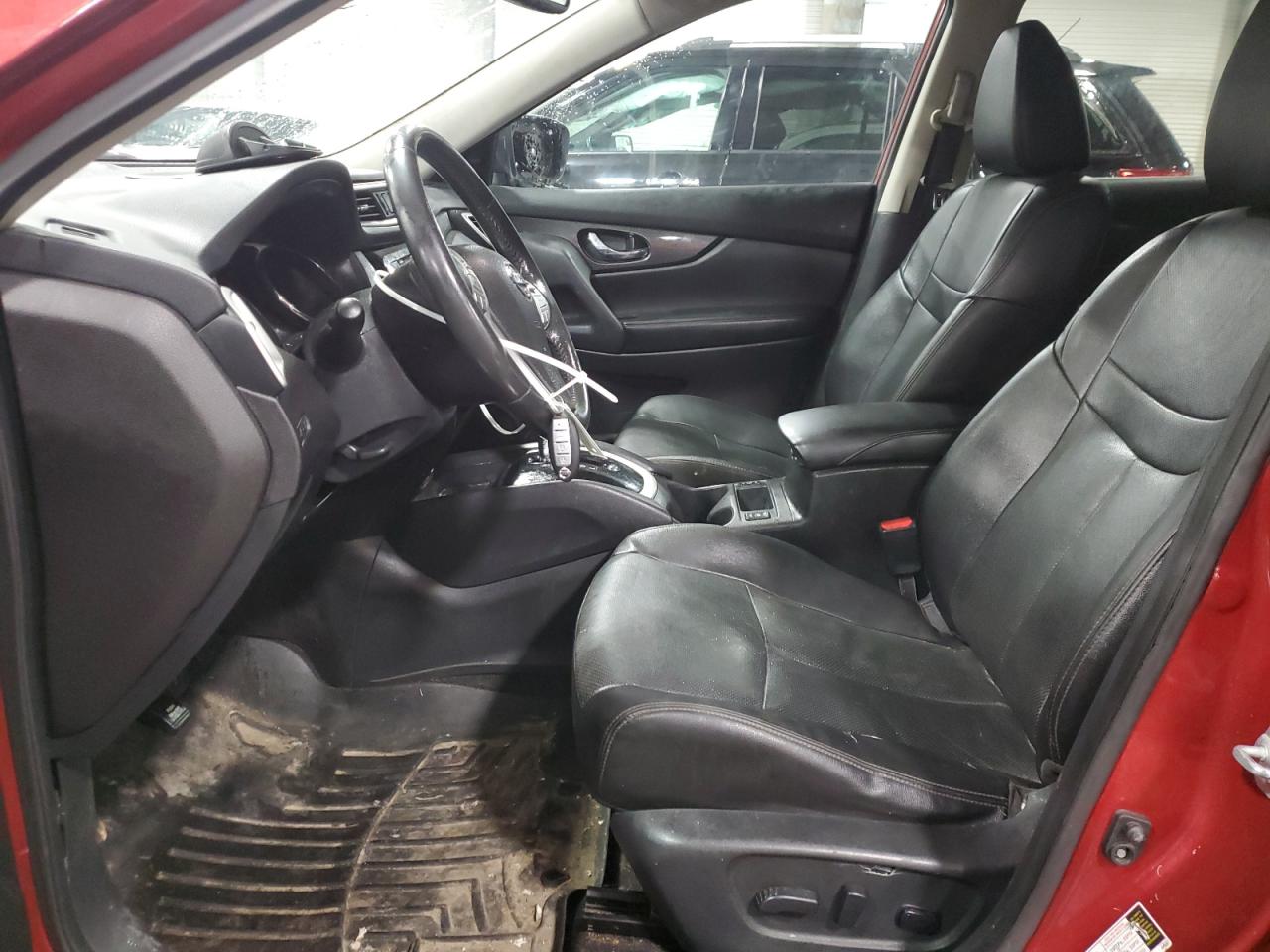 2016 Nissan Rogue VIN 5N1AT2MV4GC860064 Copart auction photo, side / front end damage thumbnail 7