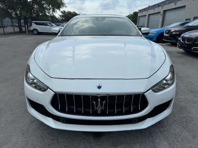 2019 Maserati Ghibli VIN ZAM57YSAXK1318416 Copart auction photo, missing/altered vin damage thumbnail 5