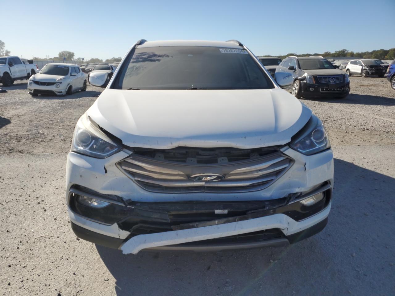 2017 Hyundai Santa Fe VIN 5NMZU3LB0HH007486 Copart auction photo, front end / rear end damage thumbnail 5