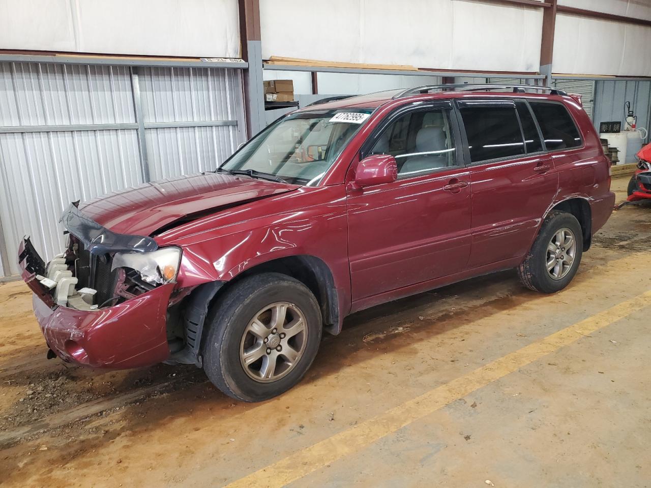 2007 Toyota Highlander VIN JTEHP21A670192869