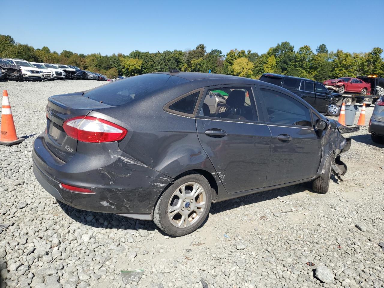 2016 Ford Fiesta VIN 3FADP4BJXGM140709 Copart auction photo, front end damage thumbnail 3