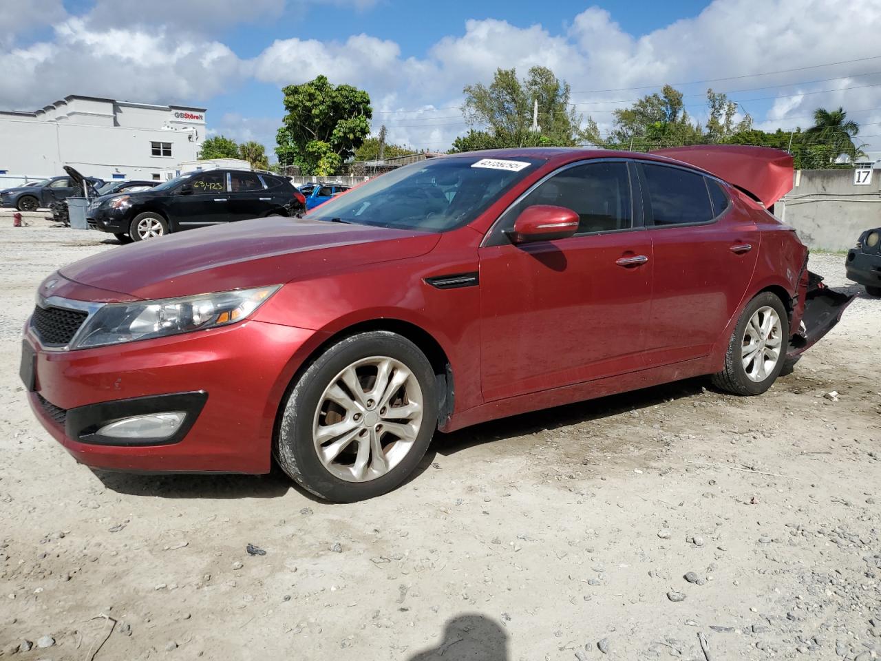 2013 KIA Optima VIN 5XXGN4A77DG229198
