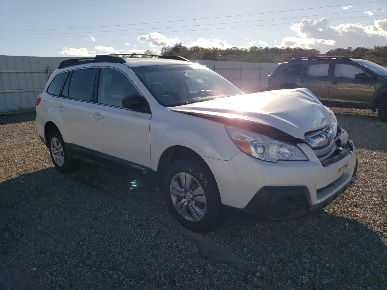 2013 Subaru Outback VIN 4S4BRBAC9D3238254 Copart auction photo, front end damage thumbnail 4