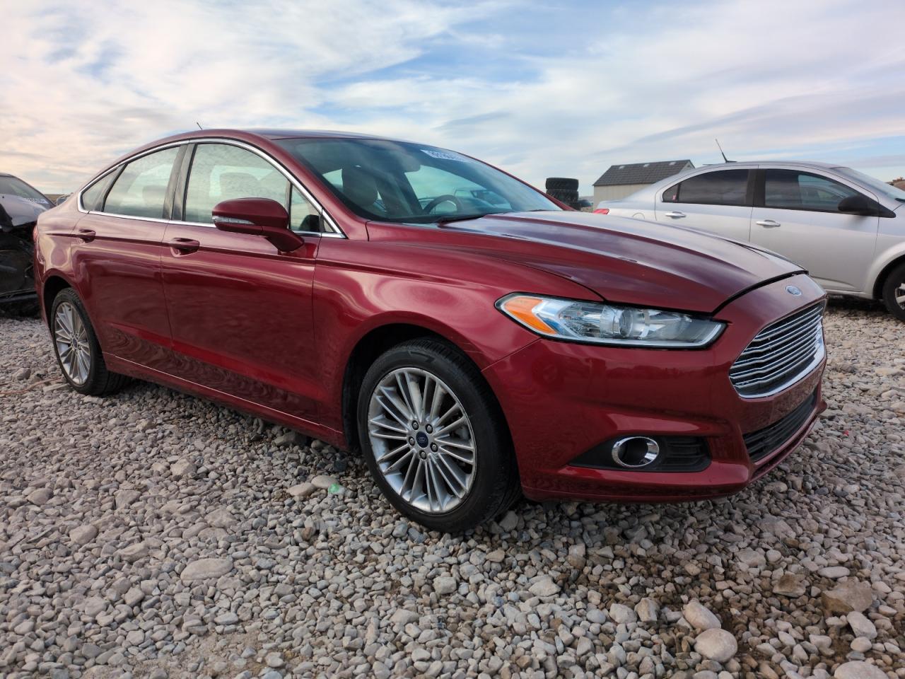 2014 Ford Fusion VIN 3FA6P0HD2ER356038 Copart auction photo, side damage thumbnail 4