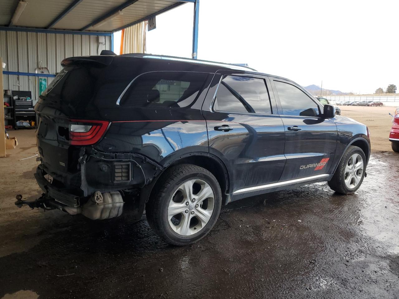 2015 Dodge Durango VIN 1C4RDJAG2FC896791 Copart auction photo, rear end / side damage thumbnail 3